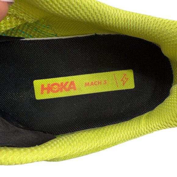 HOKA Mach 5 Evening Primrose Scuba Blue men's running training sneakers size 10 - Picture 6 of 9